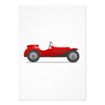 Old Antique Sports Car