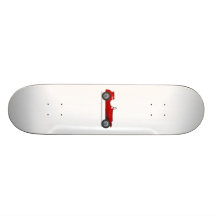 Old Antique Sports Car Skateboard Deck
