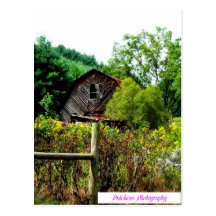 Old Barn Post Card