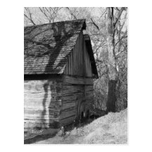 Old Barn Post Card
