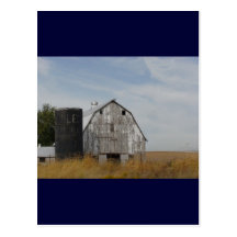OLD BARN POSTCARD