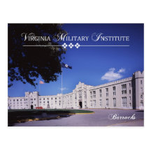Old Barracks, Virginia Military Institute (VMI) Postcard