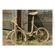 old bike card