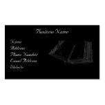 Old Book & Feather Pen Business Cards