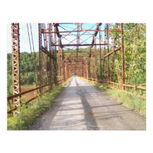 old bridge personalized invitations