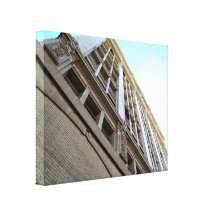 Old Building Gallery Wrap Canvas