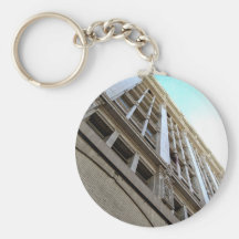 Old Building Key Chain