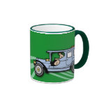 Old Car Mug Blue/Green