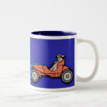 Old Car Mug Blue/Red