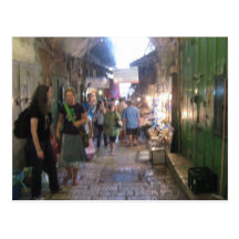 Old city Jerusalem Post Card
