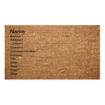 Old Cotton Canvas Texture For Background Business Card Template