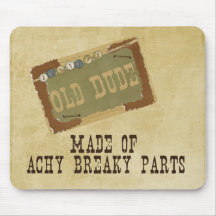 Old Dude Mousepads