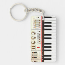 Old Electric Keyboard Key Chains