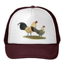 Old English Cream Buttercups Mesh Hat