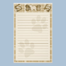 Old English Sheepdog Dog Breed Stationery stationery