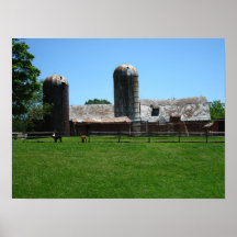 Old Farm Poster