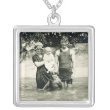 Old Fashioned Bathing Suit Necklace