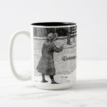 Old Fashioned Christmas Mug