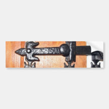 Old Fashioned Door Handle Bumper Stickers