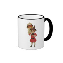 Old Fashioned Halloween Girl Coffee Mug