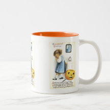 Old Fashioned Hallowe'en Greetings Coffee Mugs