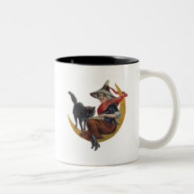 Old Fashioned Halloween Witch Coffee Mug