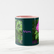 Old-fashioned Rose Coffee Mugs