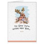 Old Guy Birthday Card