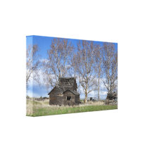Old Homestead in the Trees Wrapped Canvas Gallery Wrapped Canvas