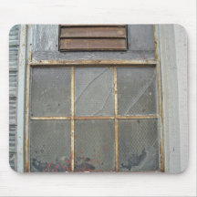 Old House And Window Mouse Pads