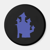 Old House. Deep Blue. Magnets