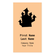 Old House, Five Towers. Business Card Templates