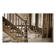 Old House Remodeling Restoration Business Card Template