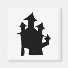 Old House with Towers. Magnets