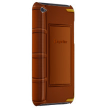 Old Leather Book iPod Case-Mate Case