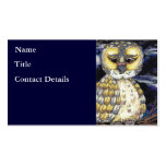 Old Man Owl Business Cards