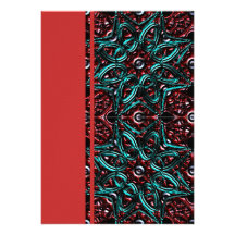 Old Metal Pattern Personalised Invites