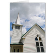 Old Methodist Church on Route 66 Greeting Cards