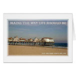 Old Orchard Beach Maine Greeting Card