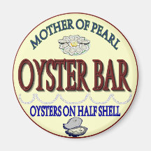 Old Pearl Oyster Bar Magnet