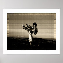 'Old photo' taekwondo poster
