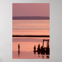 Old Pier Print
