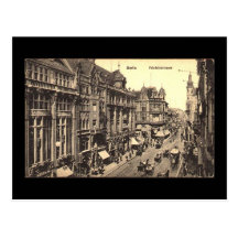 Old Postcard, Berlin, Friedrichstrasse