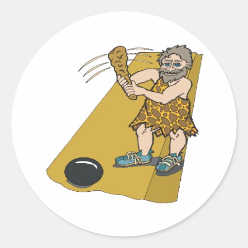 Old School Bowling Sticker