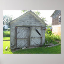 Old Shed Poster