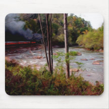 Old Smokey Mtn. Rail Road, NC Mouse Mats