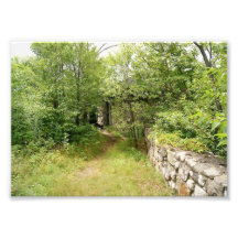 Old Stone Structure 5x7 Photographic Print
