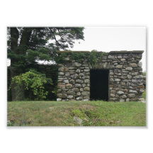 Old Stone Structure doorway 5x7 Photographic Print