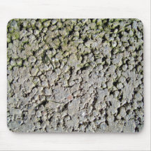 Old stone texture with moss mousepads