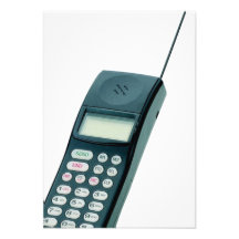 old style cell phone invitations
